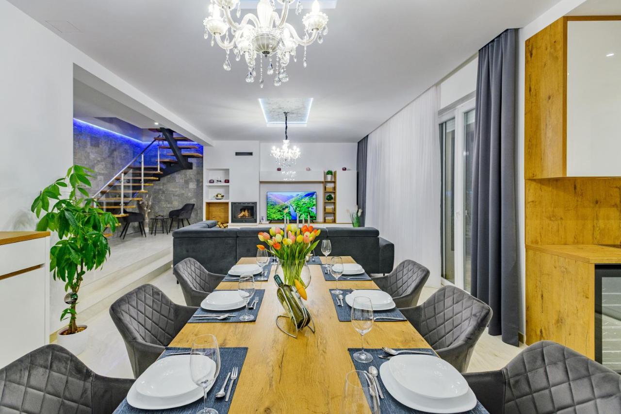 Luxury Stone Villa With Pool - Brisevo Exterior foto