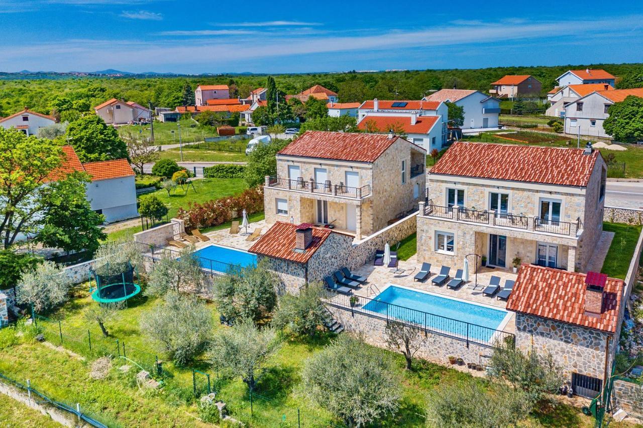 Luxury Stone Villa With Pool - Brisevo Exterior foto